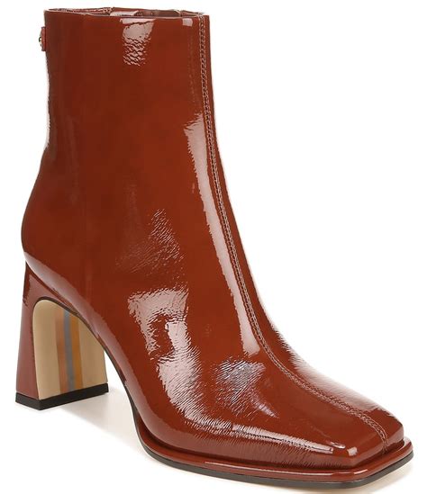 96 New. . Sam edelman patent leather boots